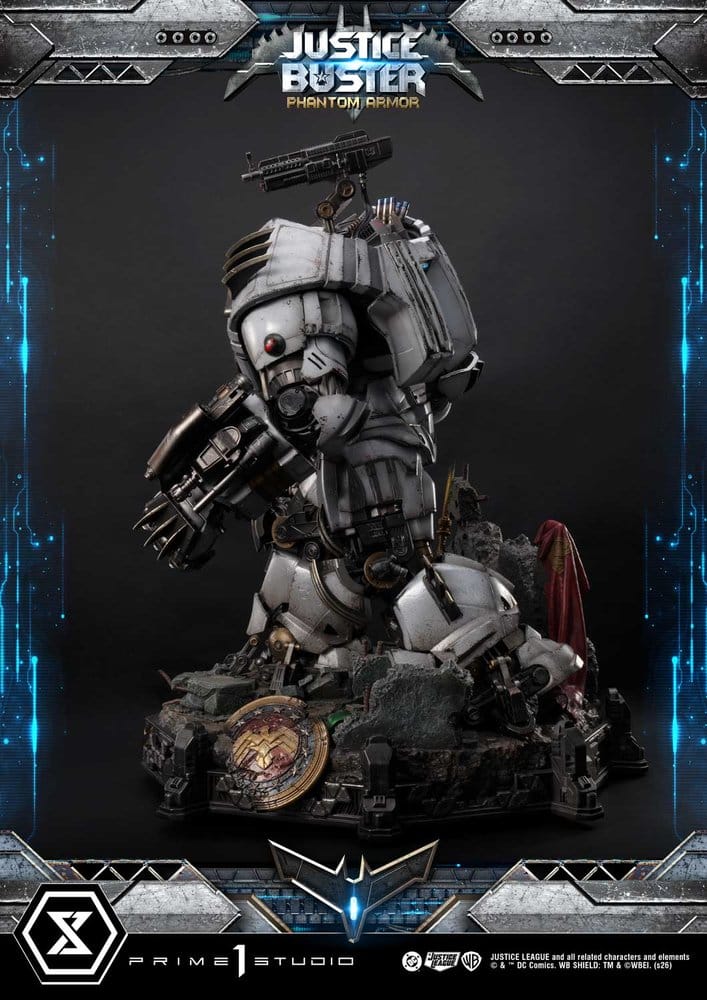 DC Comics Ultimate Museum Masterline Estatua Justice Buster: Phantom Armor (Design By Josh Nizzi) 88 cm