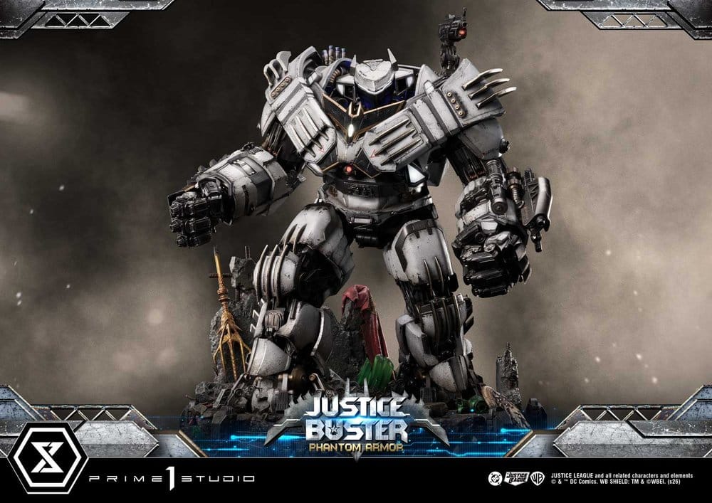 DC Comics Ultimate Museum Masterline Estatua Justice Buster: Phantom Armor (Design By Josh Nizzi) 88 cm