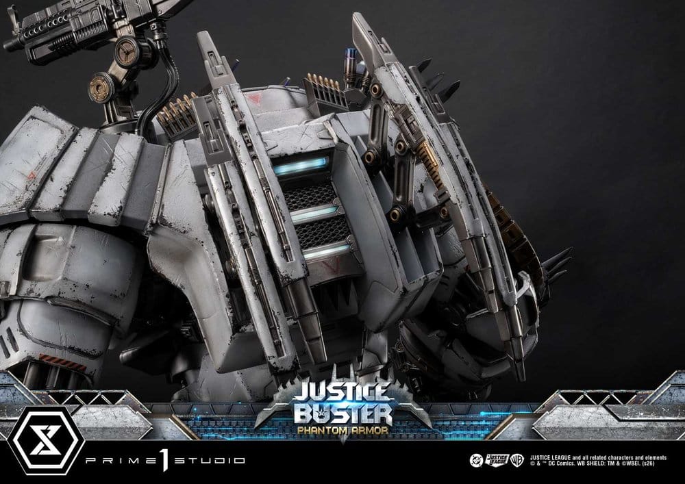 DC Comics Ultimate Museum Masterline Estatua Justice Buster: Phantom Armor (Design By Josh Nizzi) 88 cm