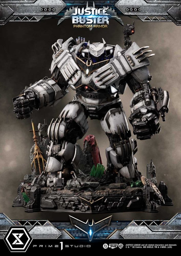 DC Comics Ultimate Museum Masterline Estatua Justice Buster: Phantom Armor (Design By Josh Nizzi) Ultimate Version 88 cm