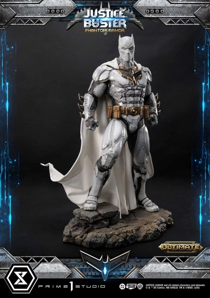 DC Comics Ultimate Museum Masterline Estatua Justice Buster: Phantom Armor (Design By Josh Nizzi) Ultimate Version 88 cm