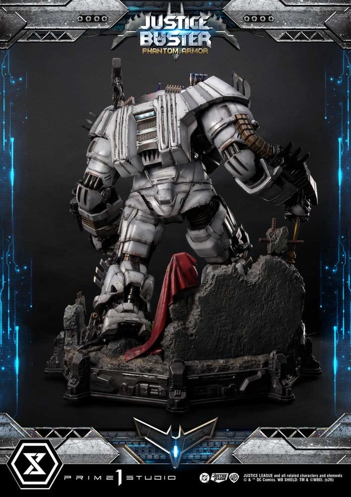 DC Comics Ultimate Museum Masterline Estatua Justice Buster: Phantom Armor (Design By Josh Nizzi) Ultimate Version 88 cm