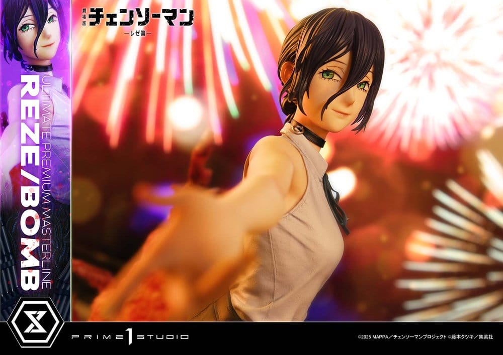 Chainsaw Man Ultimate Premium Masterline Series Figura 1/4 The Movie: Reze Arc REZE/BOMB 56 cm