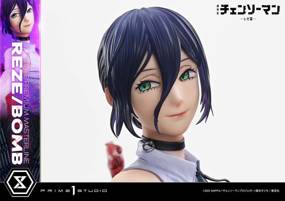 Chainsaw Man Ultimate Premium Masterline Series Figura 1/4 The Movie: Reze Arc REZE/BOMB 56 cm