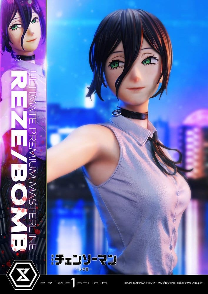 Chainsaw Man Ultimate Premium Masterline Series Figura 1/4 The Movie: Reze Arc REZE/BOMB 56 cm