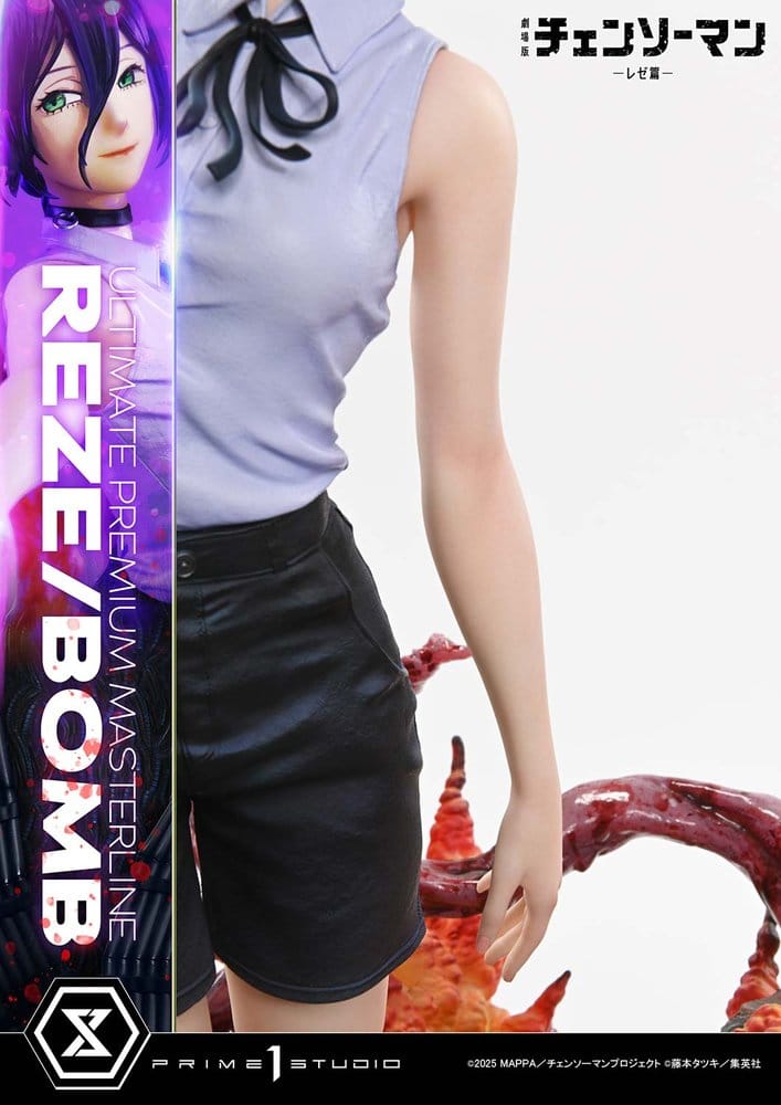 Chainsaw Man Ultimate Premium Masterline Series Figura 1/4 The Movie: Reze Arc REZE/BOMB 56 cm