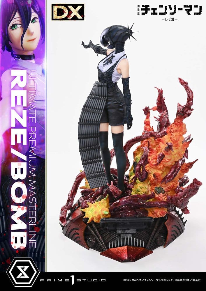 Chainsaw Man Ultimate Premium Masterline Series Figura 1/4 REZE/BOMB Deluxe Version 56 cm