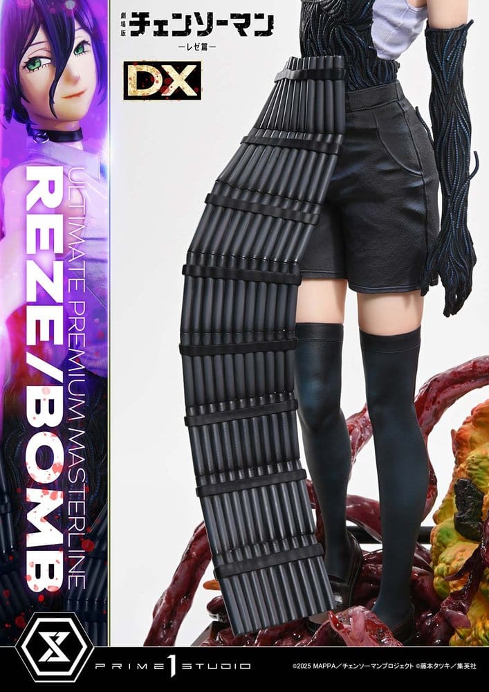 Chainsaw Man Ultimate Premium Masterline Series Figura 1/4 REZE/BOMB Deluxe Version 56 cm