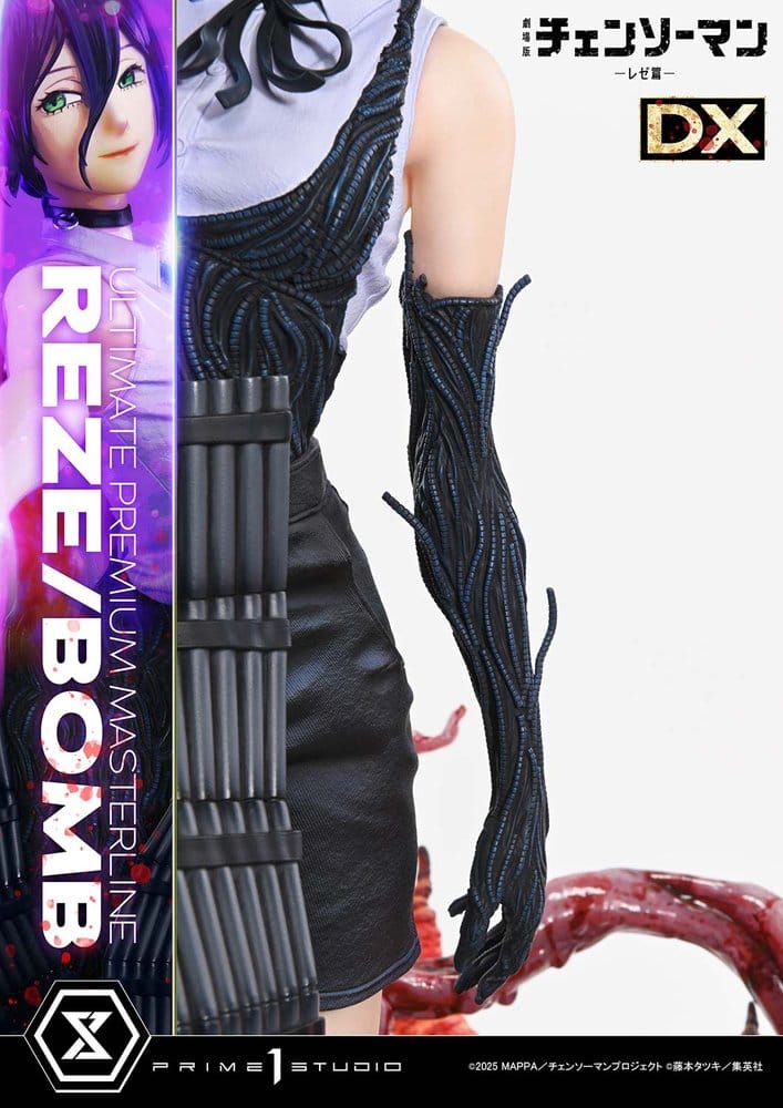Chainsaw Man Ultimate Premium Masterline Series Figura 1/4 REZE/BOMB Deluxe Version 56 cm