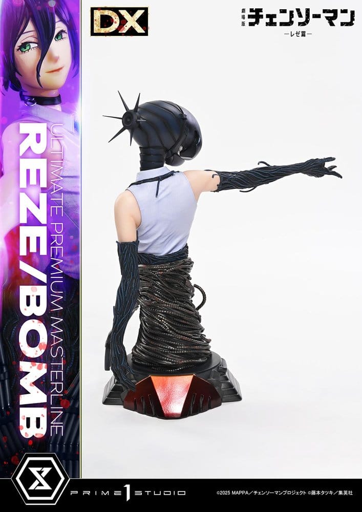 Chainsaw Man Ultimate Premium Masterline Series Figura 1/4 REZE/BOMB Deluxe Version 56 cm