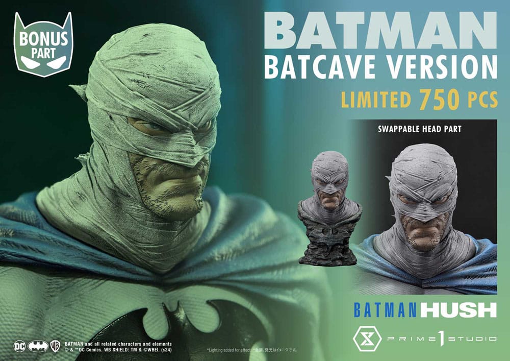 Batman Estatua Ultimate Premium Masterline Series 1/4 Hush (Comics) Batman Deluxe Version 56 cm