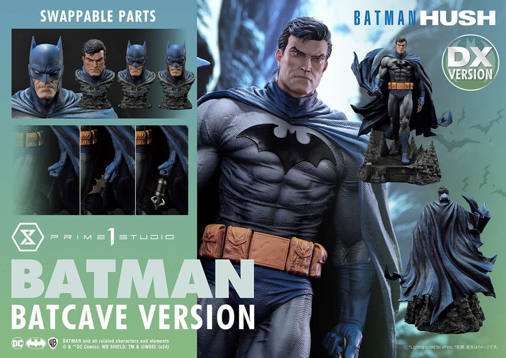 Batman Estátua Ultimate Premium Masterline Series 1/4 Hush (Comics) Batman Versão Deluxe 56 cm
