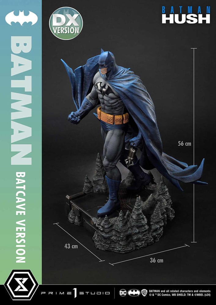 Batman Estátua Ultimate Premium Masterline Series 1/4 Hush (Comics) Batman Versão Deluxe 56 cm