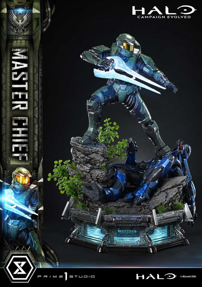 Halo Ultimate Premium Masterline Series Estatua 1/4 Campaign Evolved Master Chief 78 cm