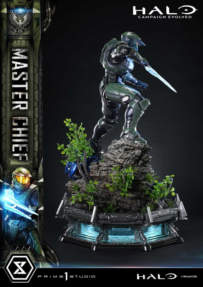 Halo Ultimate Premium Masterline Series Estatua 1/4 Campaign Evolved Master Chief 78 cm