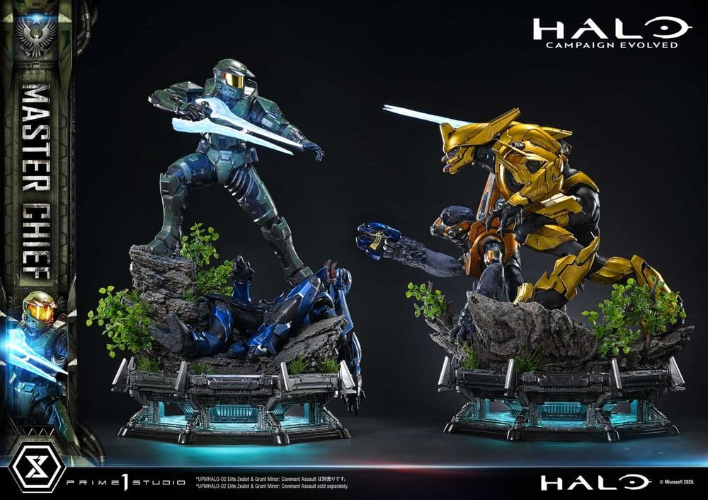 Halo Ultimate Premium Masterline Series Estatua 1/4 Campaign Evolved Master Chief 78 cm