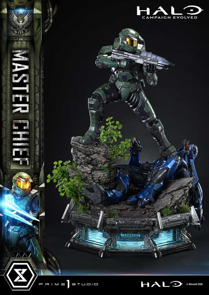 Halo Ultimate Premium Masterline Series Estatua 1/4 Campaign Evolved Master Chief 78 cm