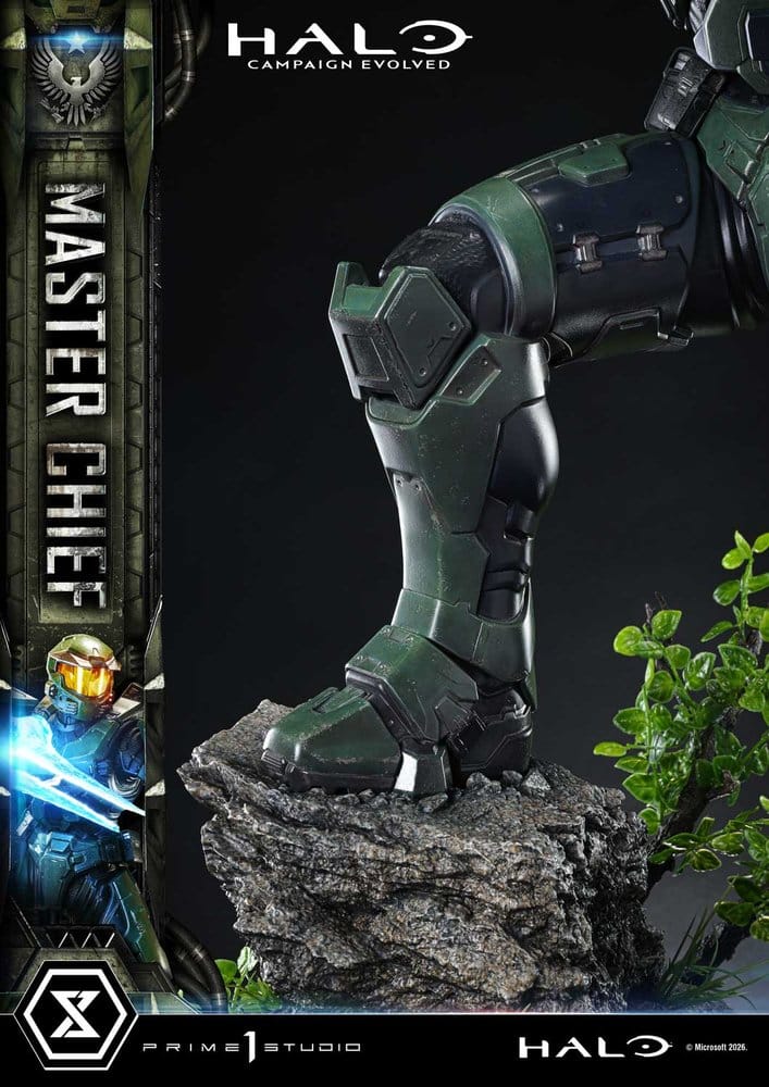 Halo Ultimate Premium Masterline Series Estatua 1/4 Campaign Evolved Master Chief Bonus Version 78 cm
