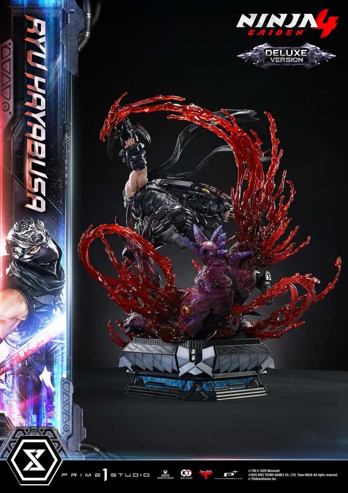 Estátua Ninja Gaiden 4 Ultimate Premium Masterline Series 1/4 Ryu Hayabusa Deluxe Version 70 cm