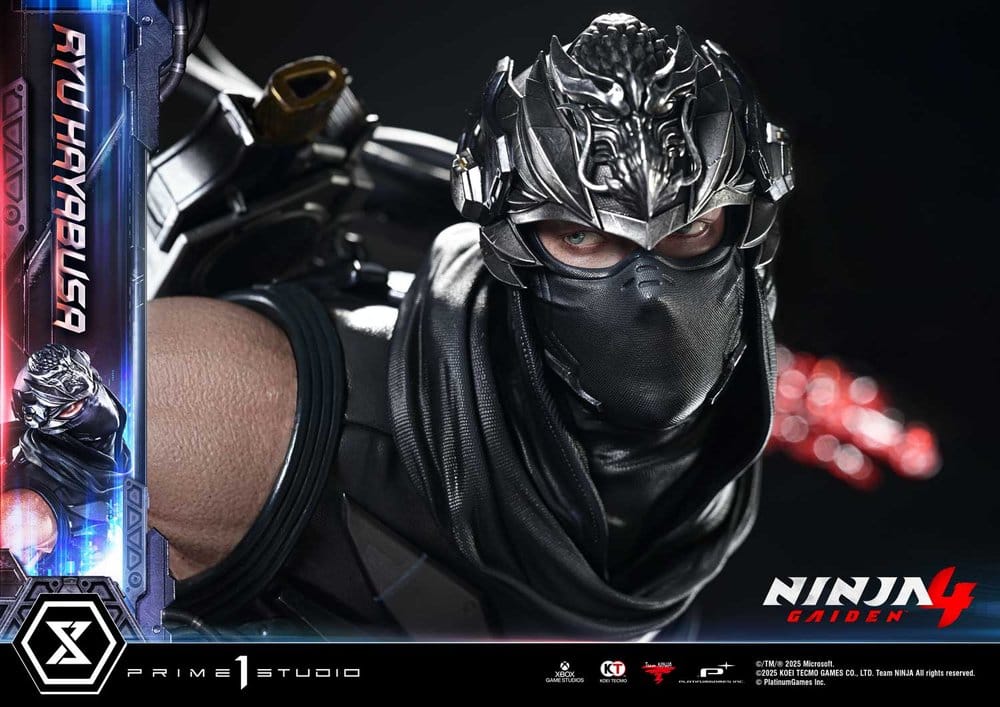 Estátua Ninja Gaiden 4 Ultimate Premium Masterline Series 1/4 Ryu Hayabusa Deluxe Version 70 cm