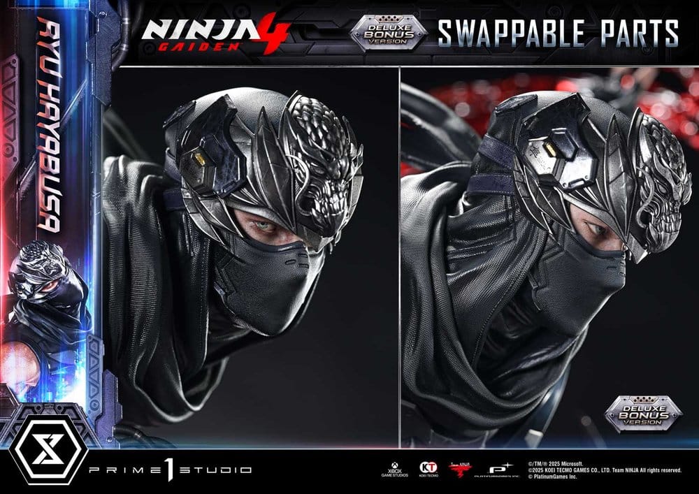 Ninja Gaiden 4 Ultimate Premium Masterline Series Estatua 1/4 Ryu Hayabusa Deluxe Bonus Version 70 cm