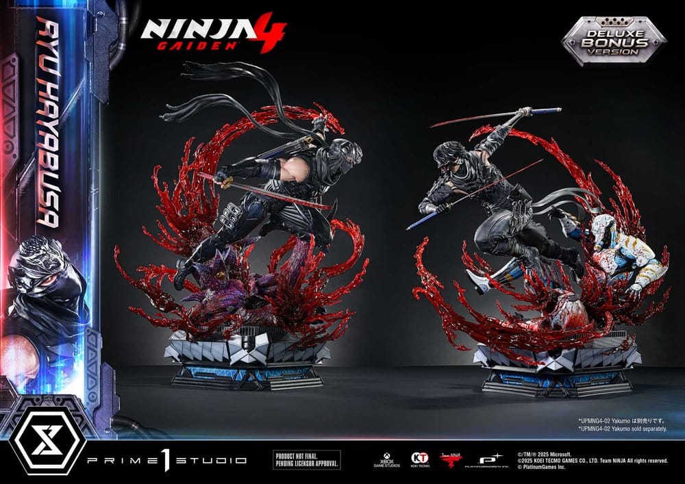 Ninja Gaiden 4 Ultimate Premium Masterline Series Estatua 1/4 Ryu Hayabusa Deluxe Bonus Version 70 cm