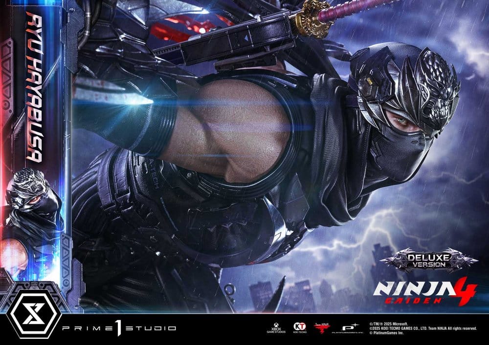 Ninja Gaiden 4 Ultimate Premium Masterline Series Estatua 1/4 Ryu Hayabusa Deluxe Bonus Version 70 cm