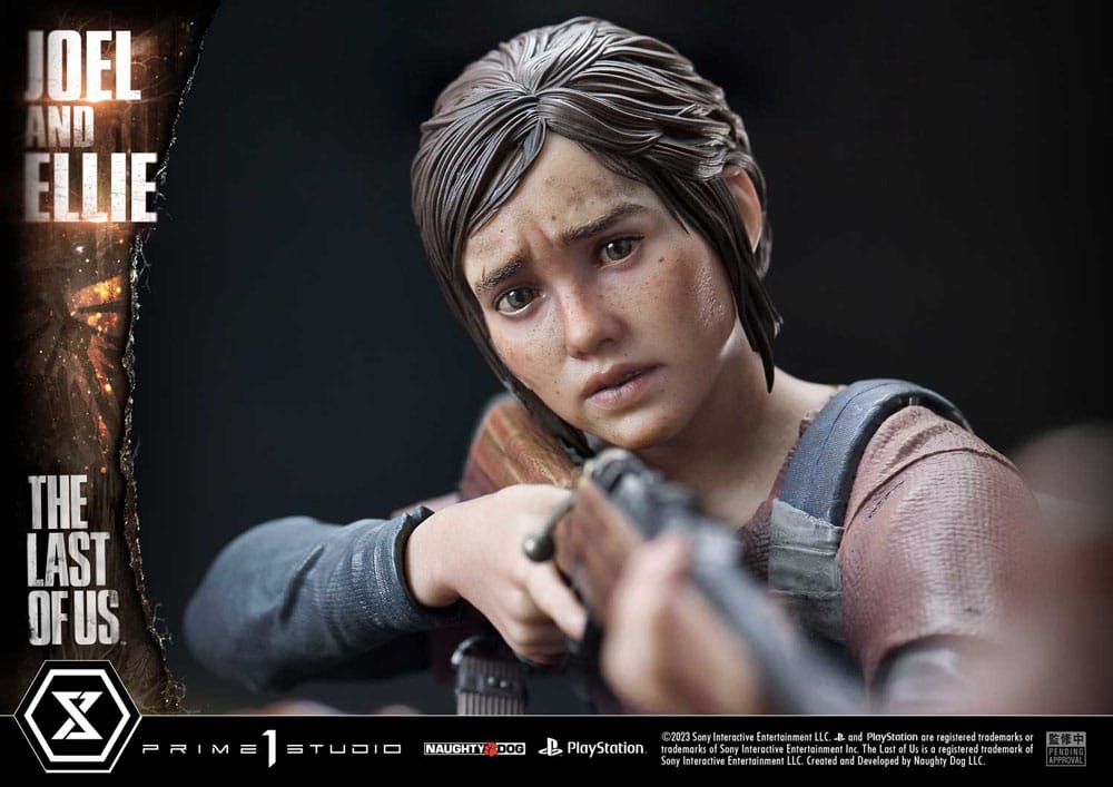 The Last of Us Part I Estatua 1/4 Ultimate Premium Masterline Series Joel & Ellie (The Last of Us Part I) 73 cm