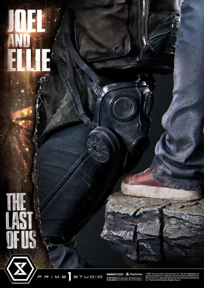 The Last of Us Part I Estatua 1/4 Ultimate Premium Masterline Series Joel & Ellie (The Last of Us Part I) 73 cm