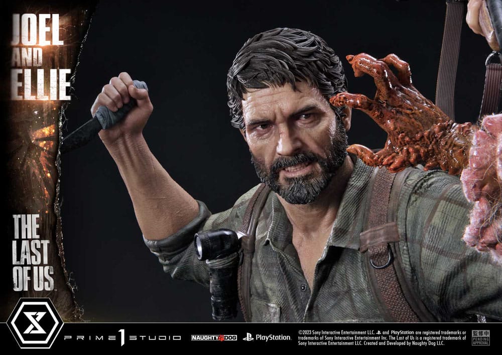The Last of Us Part I Estatua 1/4 Ultimate Premium Masterline Series Joel & Ellie (The Last of Us Part I) 73 cm