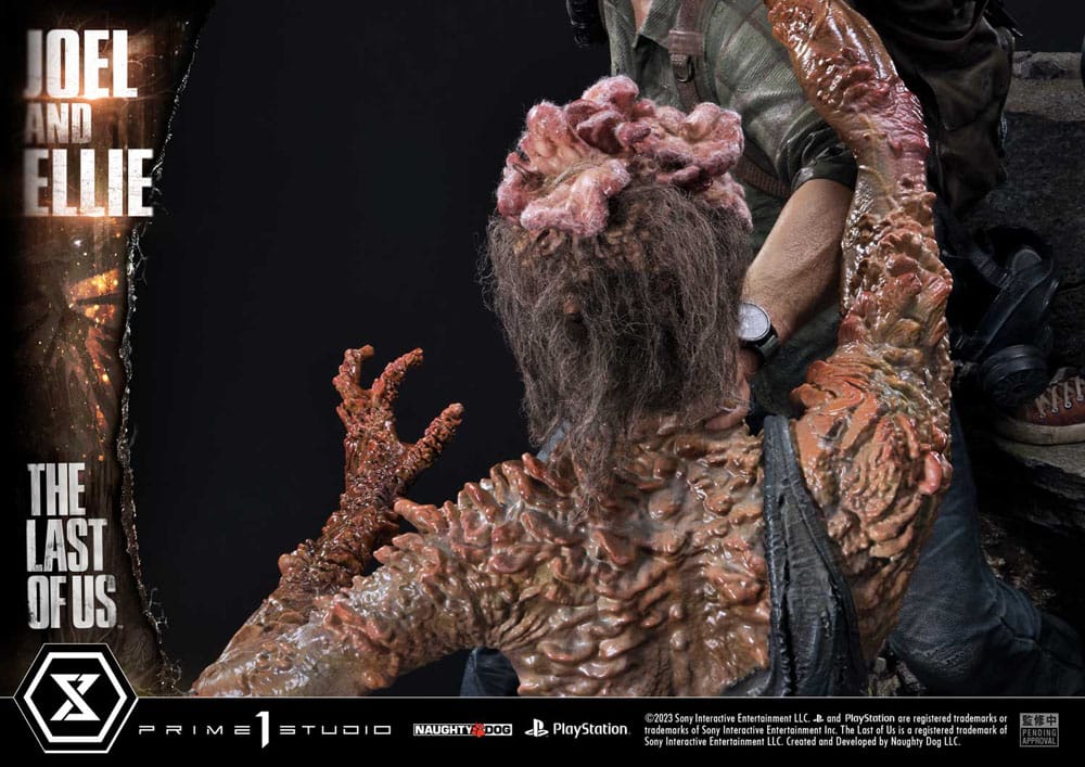 The Last of Us Part I Estatua 1/4 Ultimate Premium Masterline Series Joel & Ellie (The Last of Us Part I) 73 cm