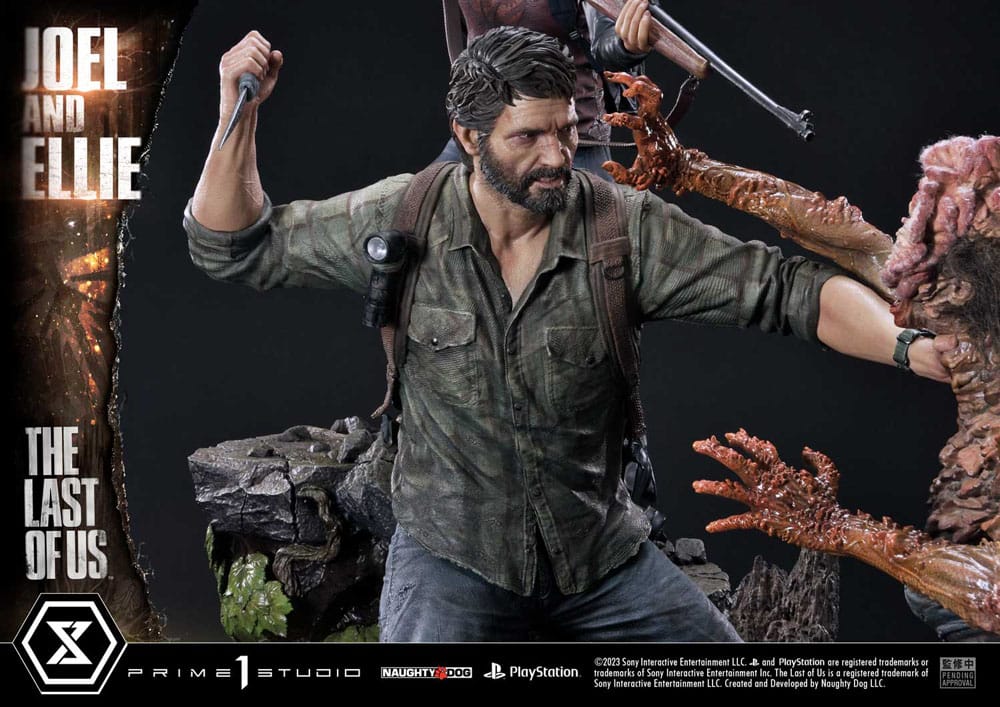 The Last of Us Part I Estatua 1/4 Ultimate Premium Masterline Series Joel & Ellie (The Last of Us Part I) 73 cm