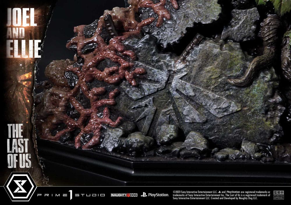 The Last of Us Part I Estatua 1/4 Ultimate Premium Masterline Series Joel & Ellie (The Last of Us Part I) 73 cm
