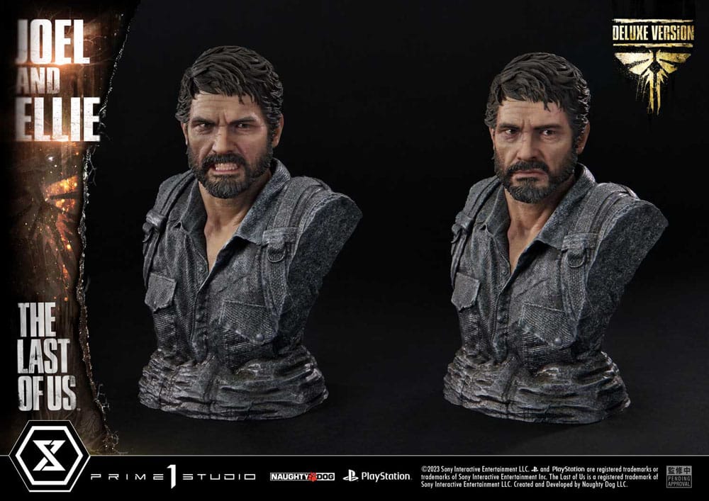The Last of Us Parte I Estátua Ultimate Premium Masterline Series Joel & Ellie Versão Deluxe Bónus (The Last of Us Parte I) 73 cm