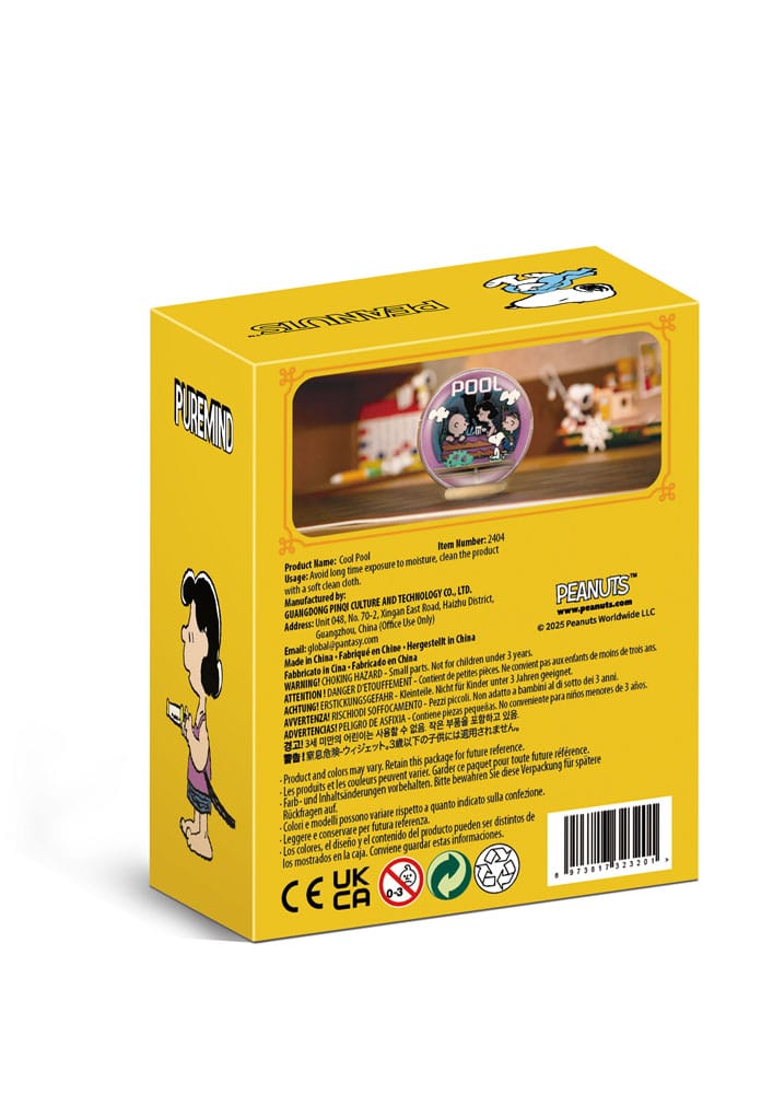 Peanuts Puremind Maqueta Wooden Theater Globe Cool Pool