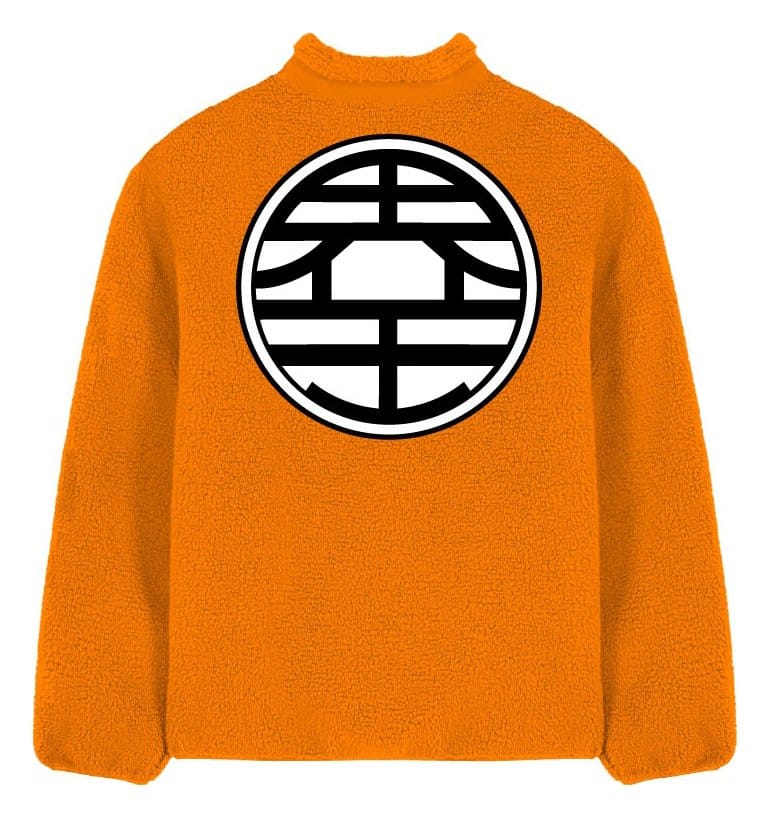 Dragon Ball Z Chaqueta Sherpa Goku Kanji Talla L