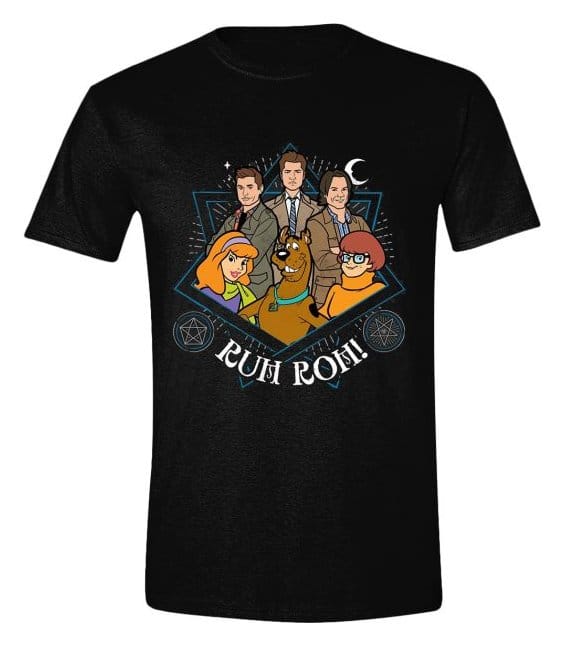 Supernatural Camiseta Scoobynatural Group Ruh Roh talla L