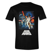 Star Wars A New Hope Camiseta Retro Poster talla M