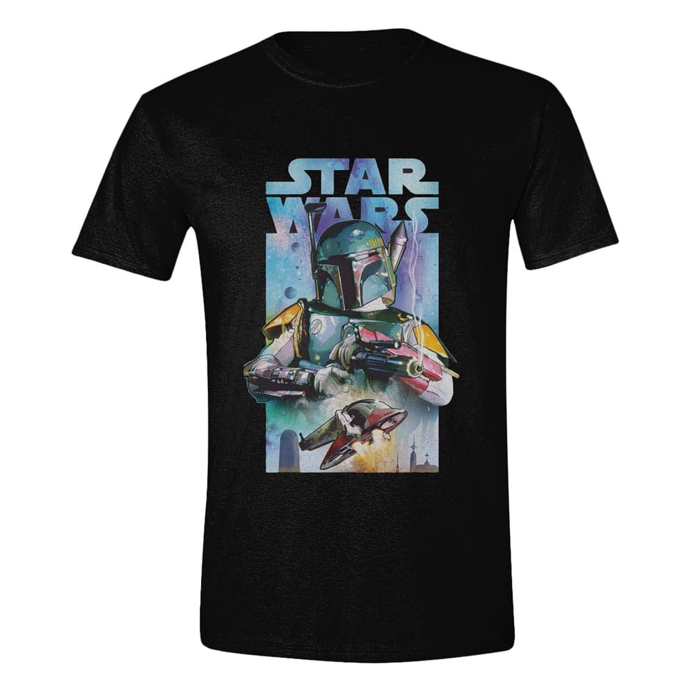 Star Wars Camiseta Boba Fett Poster talla XL Frikytopia