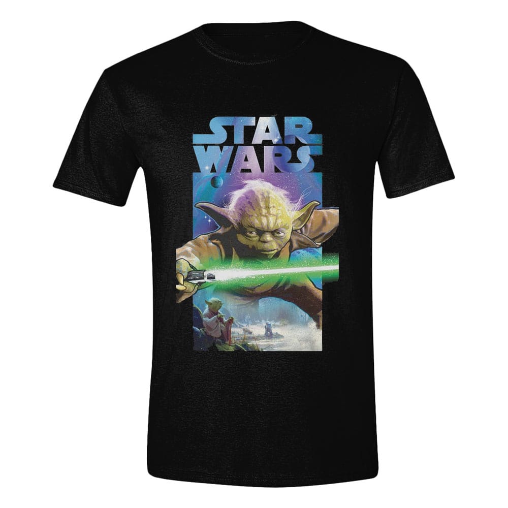 Star Wars Camiseta Yoda Poster talla M