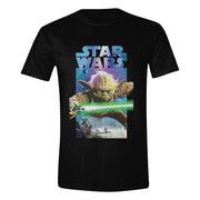 Star Wars Camiseta Yoda Poster talla M