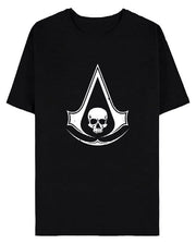 Assassin's Creed Camiseta Black Flag Resynched Skull Talla L