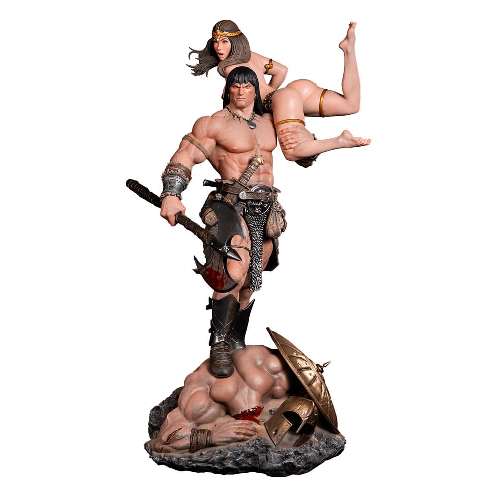 Conan el Bárbaro Estatua 1/4 Conan Deluxe Edition 63 cm Frikytopia