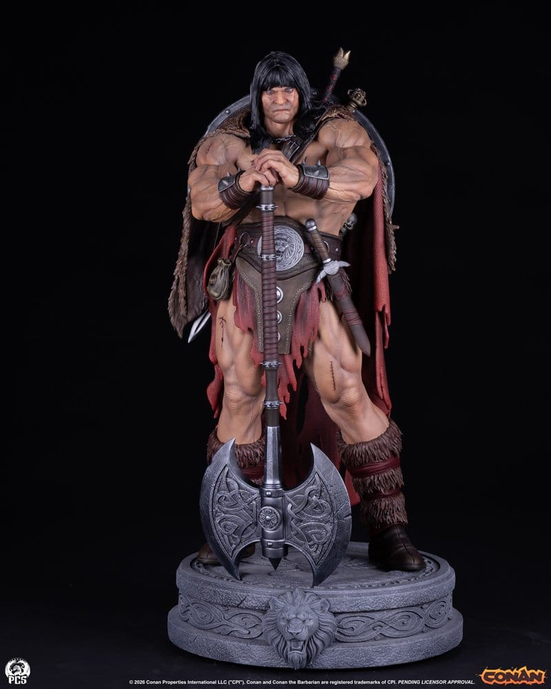 Conan o Bárbaro Estátua 1/3 Conan 72 cm