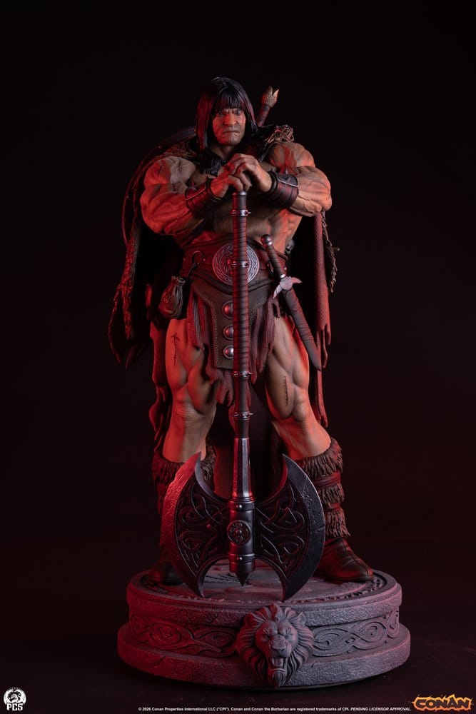 Conan o Bárbaro Estátua 1/3 Conan 72 cm