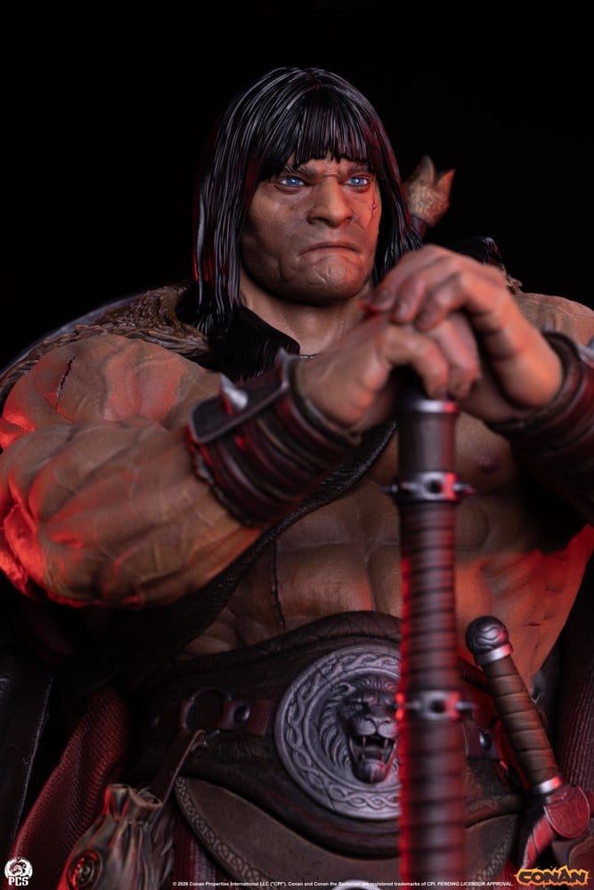 Conan o Bárbaro Estátua 1/3 Conan 72 cm