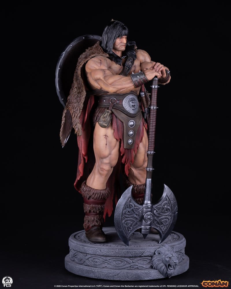 Conan o Bárbaro Estátua 1/3 Conan 72 cm