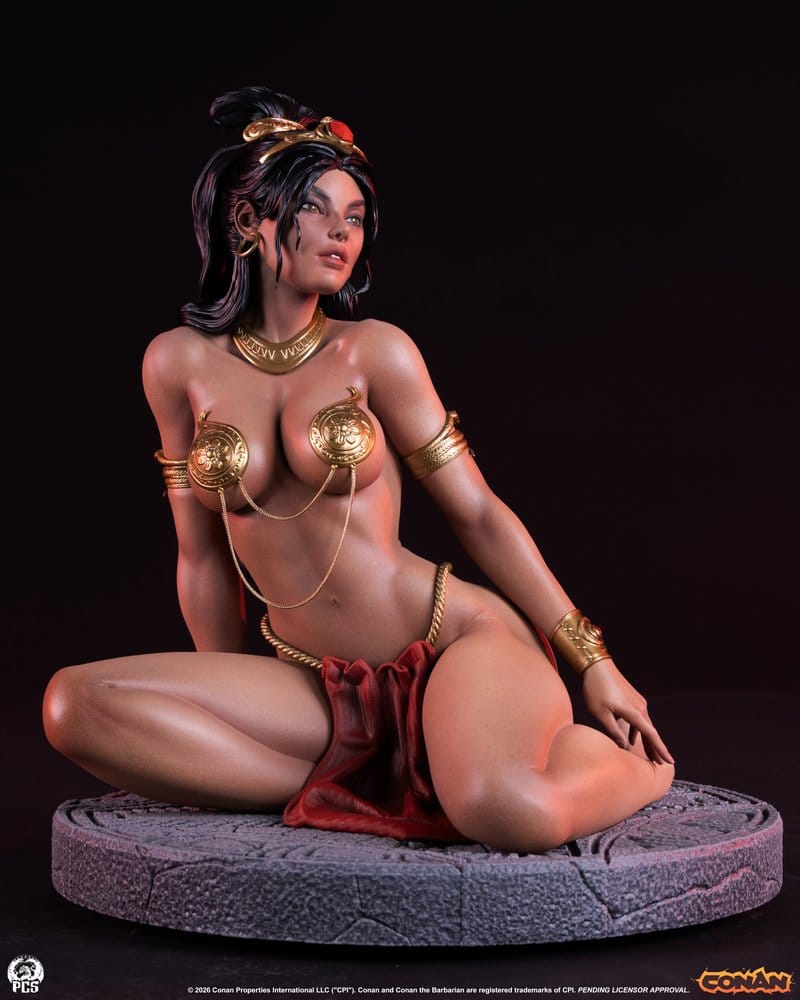 Conan o Bárbaro Estátua 1/3 The Maiden 36 cm Frikytopia