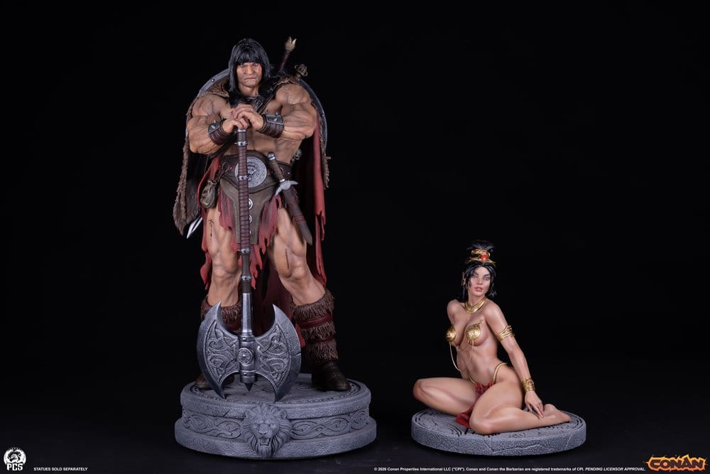 Conan o Bárbaro Estátua 1/3 The Maiden 36 cm