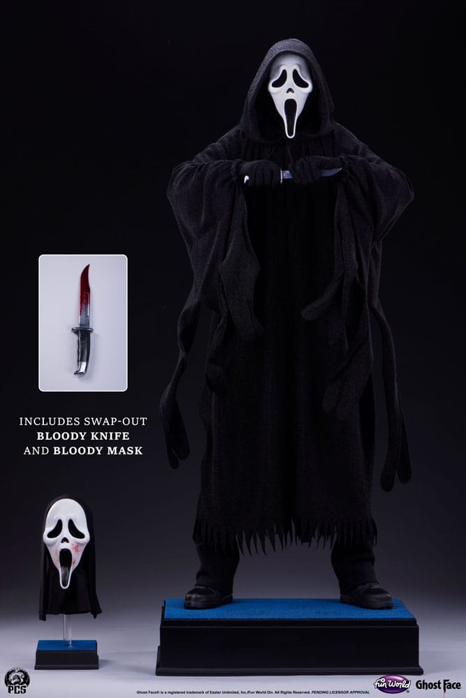 Scream Estatua Elite Series 1/2 Ghost Face Collector's Edition 98 cm